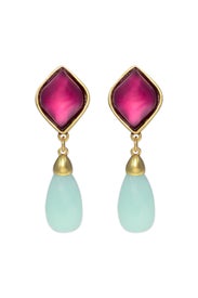 Music Box Drop Earrings by Oscar de la Renta