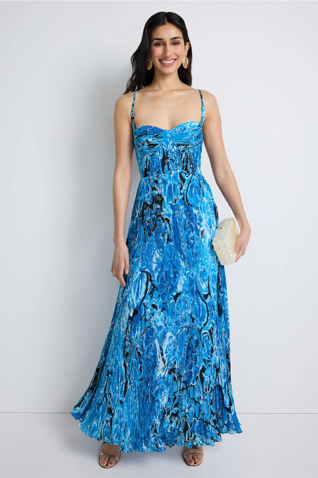Micro Pleat Kiara Dress by Saaksha & Kinni 0