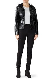 Patent Leather Jacket by Slate & Willow