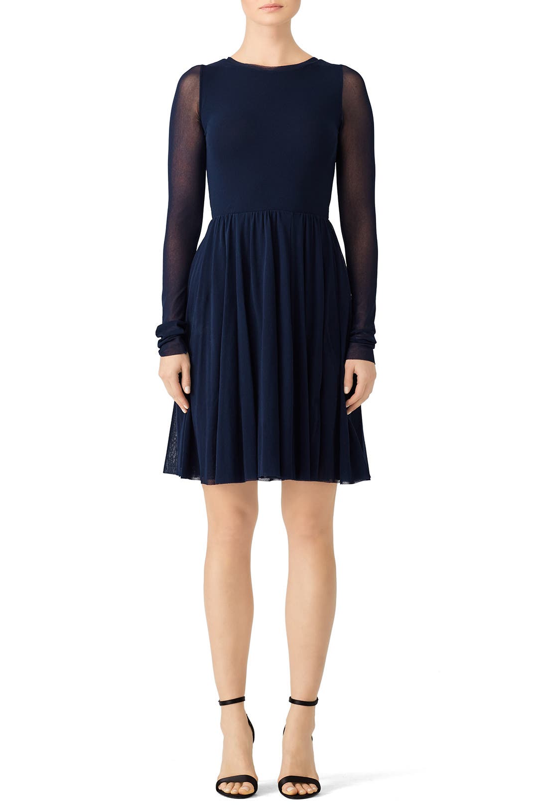 Sheer Sleeve Dress by Fuzzi | Rent the Runway Sheer Sleeve Dress by Fuzzi | Rent the Runway