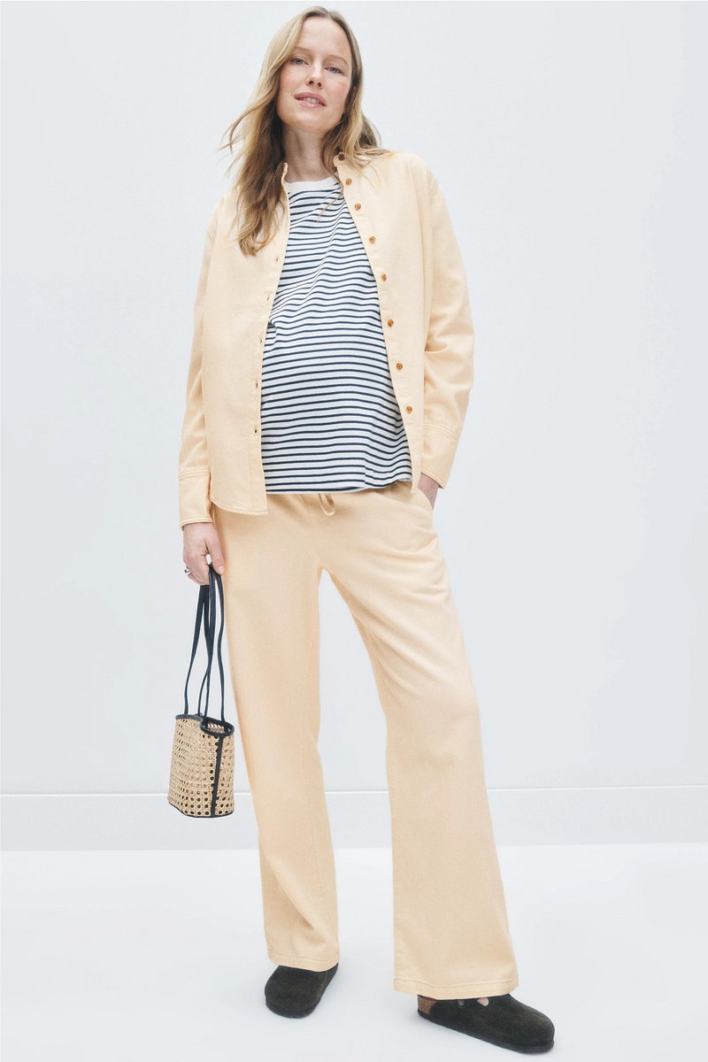 Drapey Denim Pull On Pants by HATCH - Photo 0