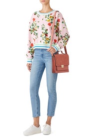 Floral Tyler Sweatshirt by Milly