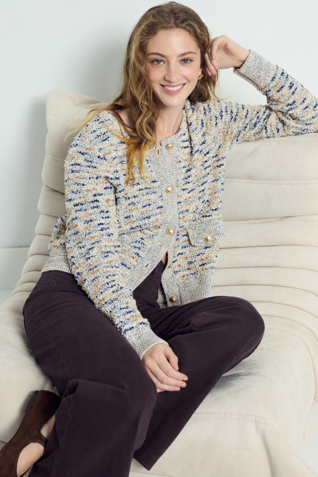 Always Shining Knit Jacket by NIC + ZOE | Rent the Runway