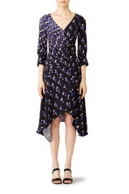 Spot Print Wrap Dress by Peter Pilotto