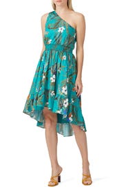 Floral Smocked Waist Dress by Slate & Willow