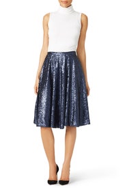 Blue Rachil Skirt by Slate & Willow