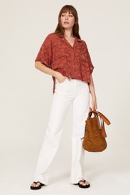 Cilest Button Up Top by Ted Baker