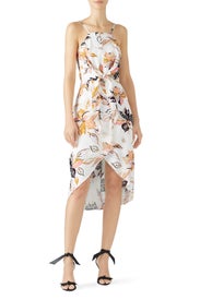 Wild Flower Midi Dress by Wish