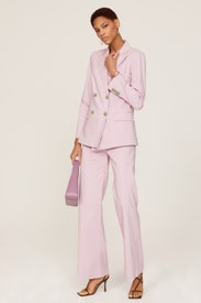 Lavender Signature Blazer by Donna Karan New York