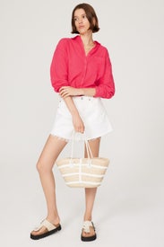 Voile Button Up Top by 7 For All Mankind