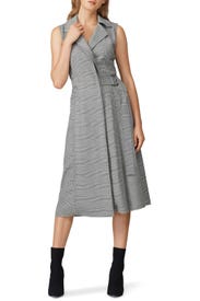 Plaid Belted Midi Dress by Jason Wu x RTR