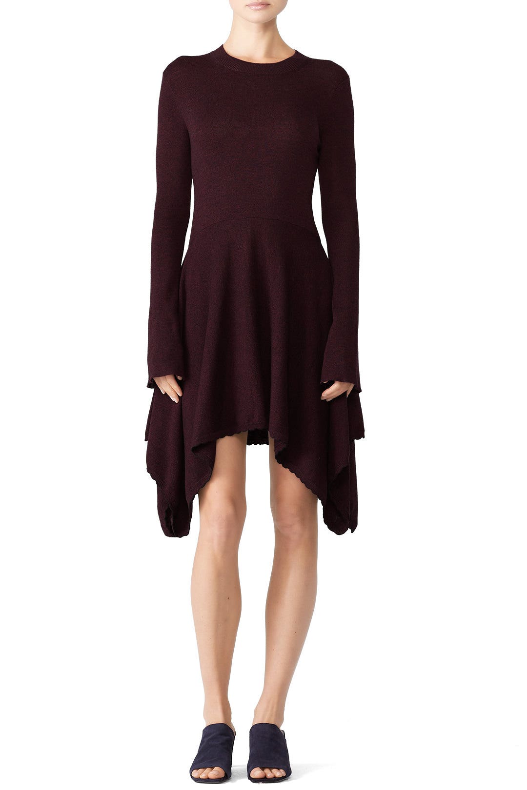 Purple Knit Dress by See by Chloé 0