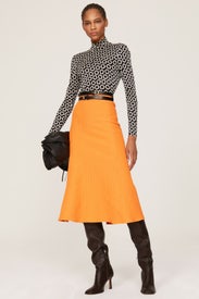 Little Flower Turtleneck by Tory Burch