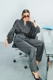 Grey David Trouser by Vanessa Bruno