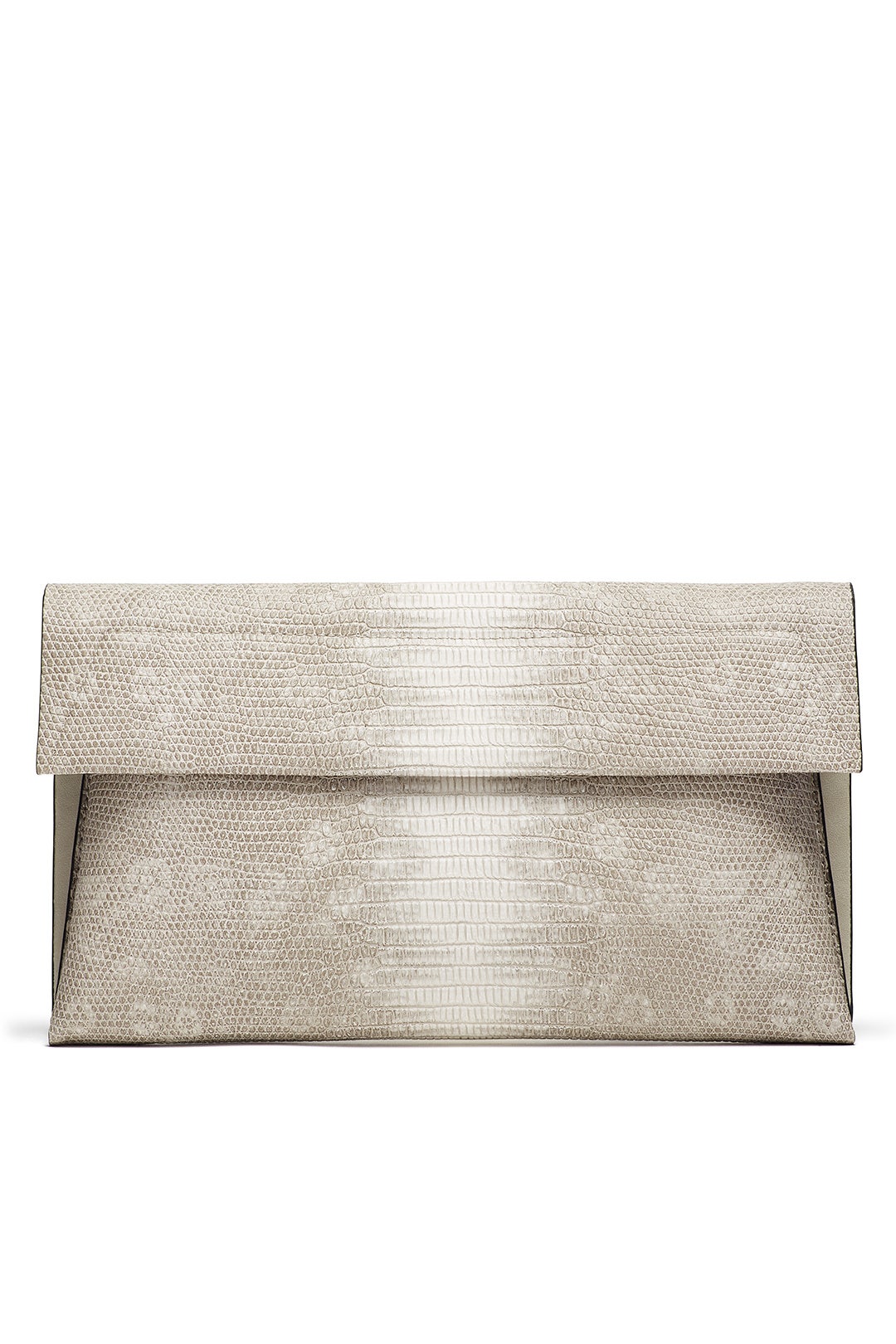 Natural Snake Karima Clutch by Christian Siriano Handbags 0