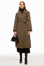 Oversized Collar Down Trench Coat by Eudon Choi x RTR