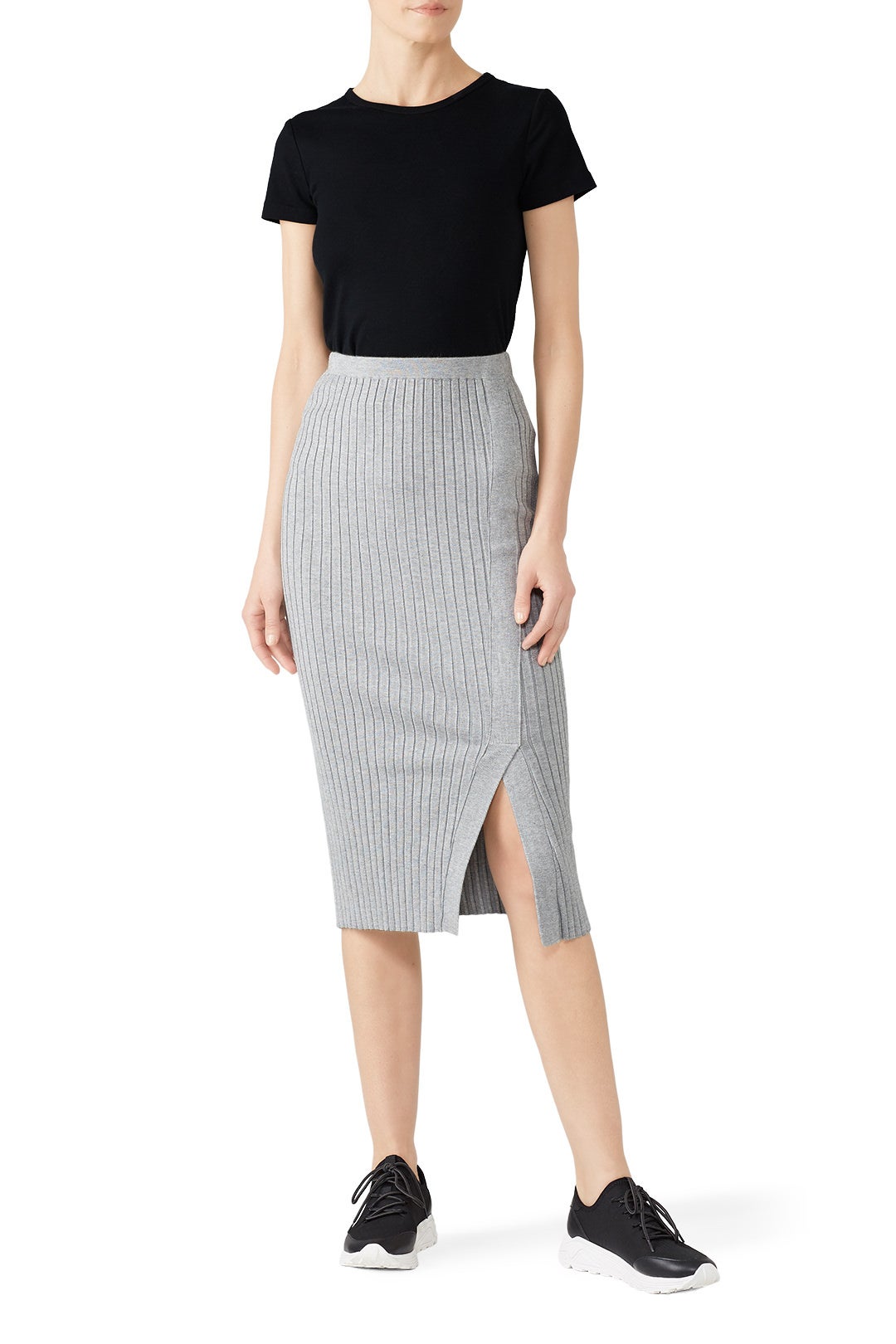 Snap Rib Skirt by 525 America 0