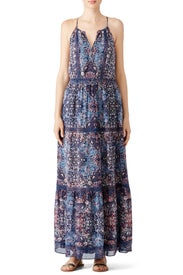 Printed Agnece Maxi by Joie