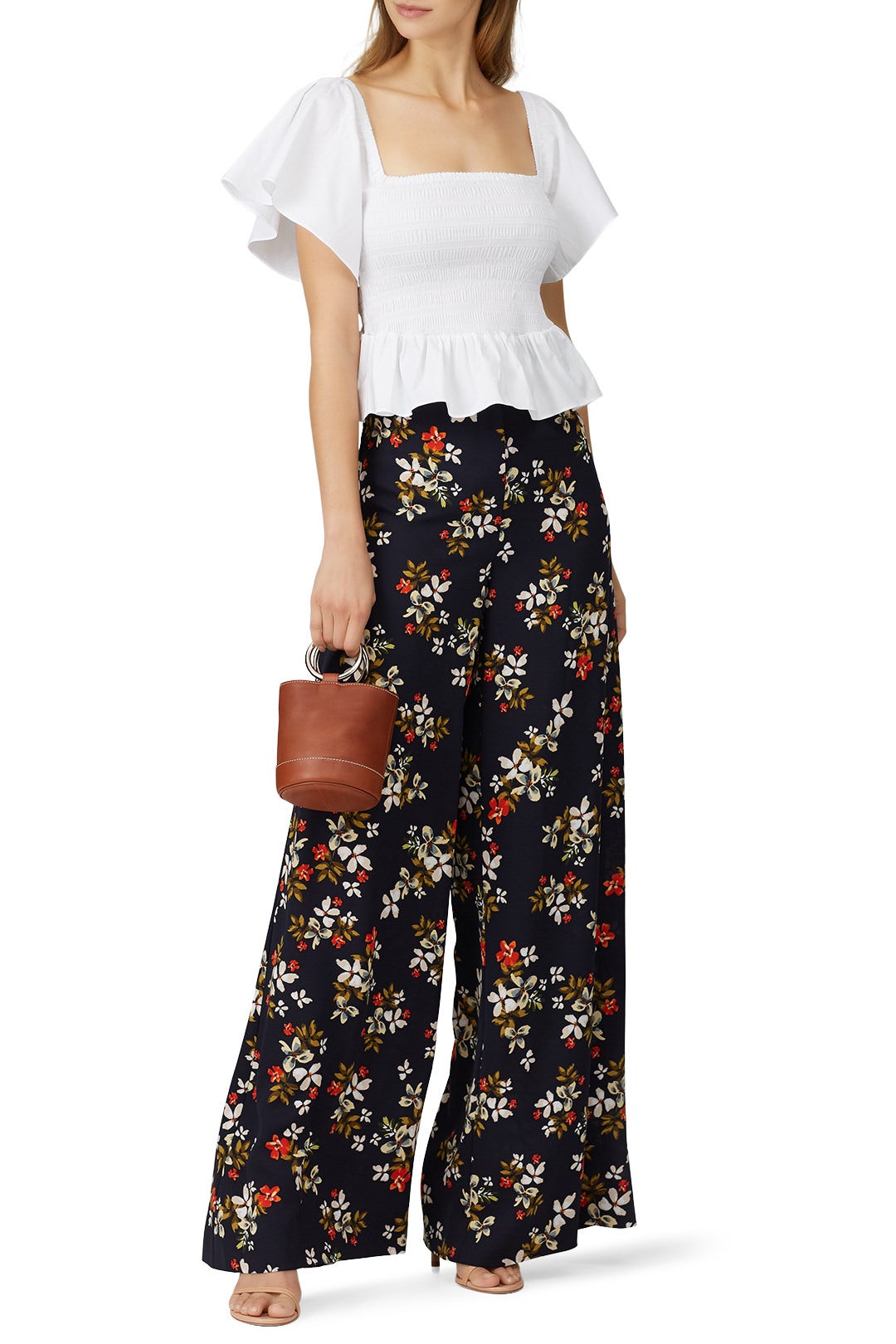 Printed Floral Pants by Jill Jill Stuart 0