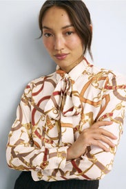 Kristy Equestrian Button Down by Lauren Ralph Lauren