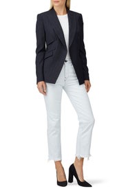 Pinstripe Jacket by MARYLING