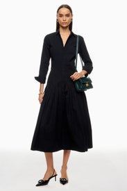Black Long Sleeve Day Dress by Polo Ralph Lauren