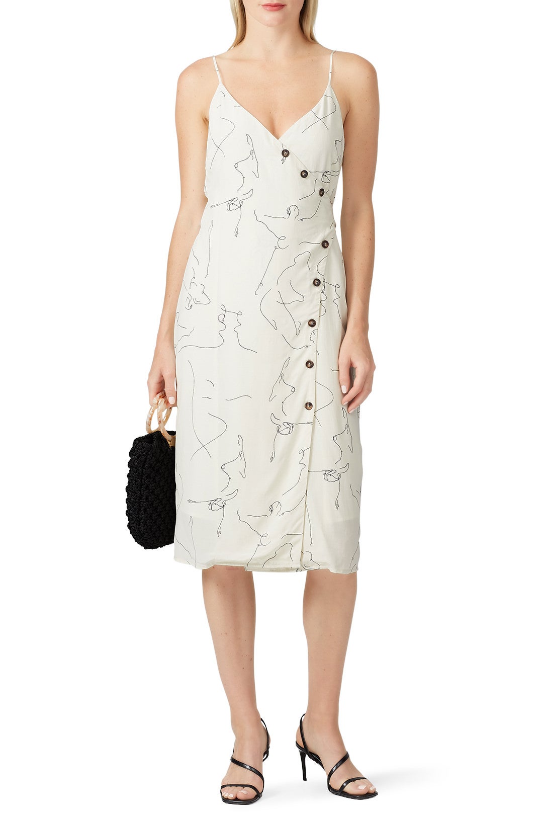 Lois Faux Wrap Dress by ASTR the Label 0