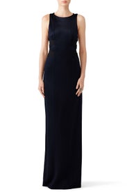 Midnight Stretch Gown by GALVAN