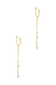 Gold Dani Drop Huggies by Gorjana Accessories