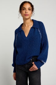 Collared Pullover by Hudson