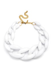 White Noise Necklace by Kenneth Jay Lane