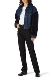 Cocoon Bomber Sherpa Trucker Jacket by Levi's