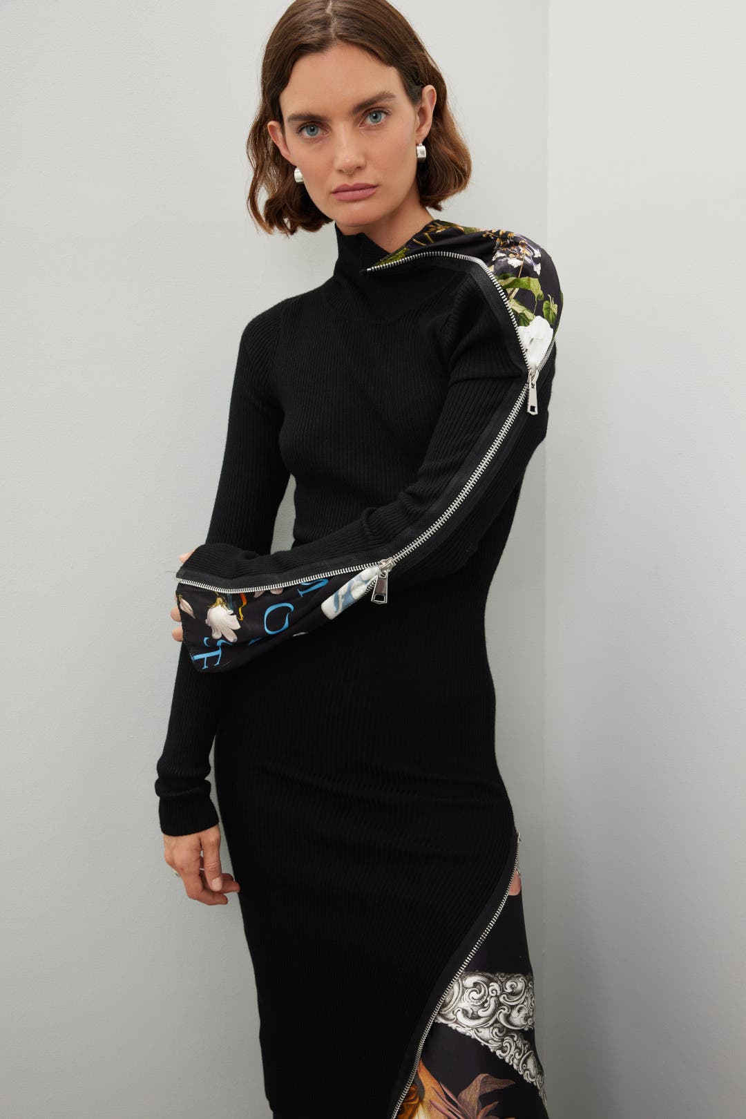 Zipper Detail Dress by Monse | Rent the Runway