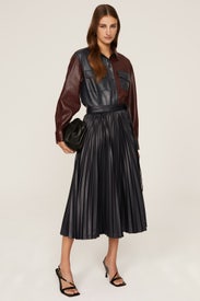 Faux Leather Shacket by Peter Som x RTR