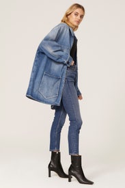 90s High Rise Ankle Crop Jeans by RE/DONE