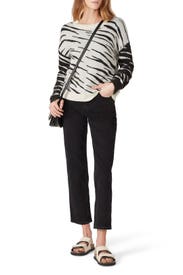 Lana Abstract Tiger Sweater by Rails