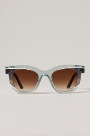 Blue Frame Sunglasses by Thierry Lasry