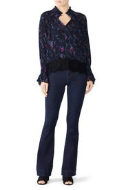 Vines Nyssa Top by Tanya Taylor