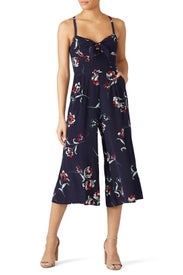 Navy Pretty Chic Jumpsuit by YUMI KIM
