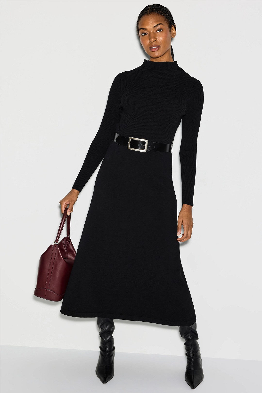 Long-Sleeved Charlotte Dress by Ann Mashburn 0