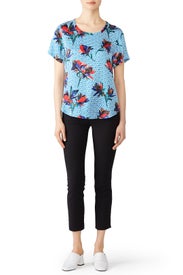 Floral Hana Top by Equipment