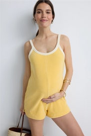 Yellow Izzy Romper by HATCH