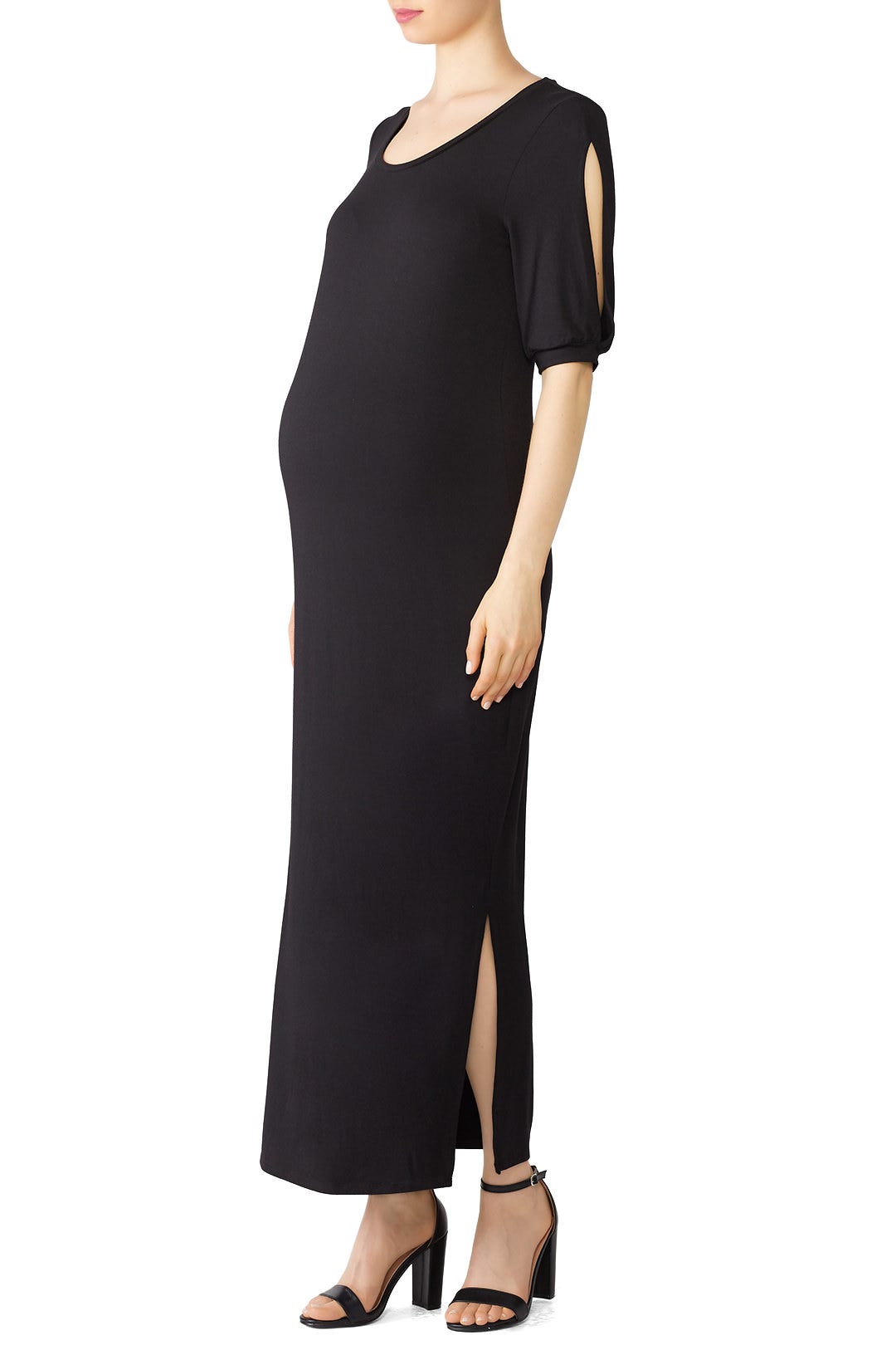 Split Sleeve Maternity Maxi by Ingrid & Isabel 0