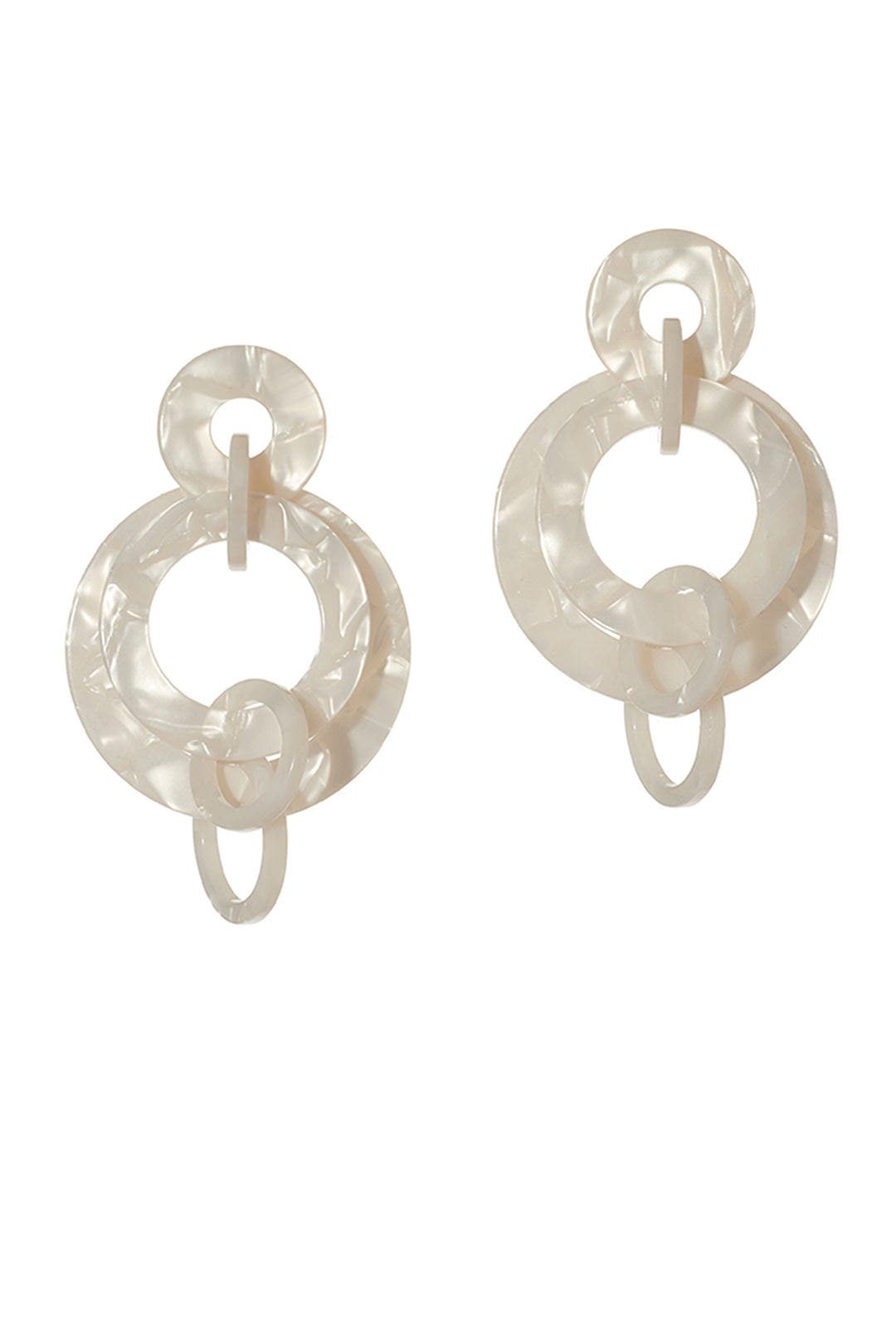 Banded Hoop Earrings by Lele Sadoughi 1