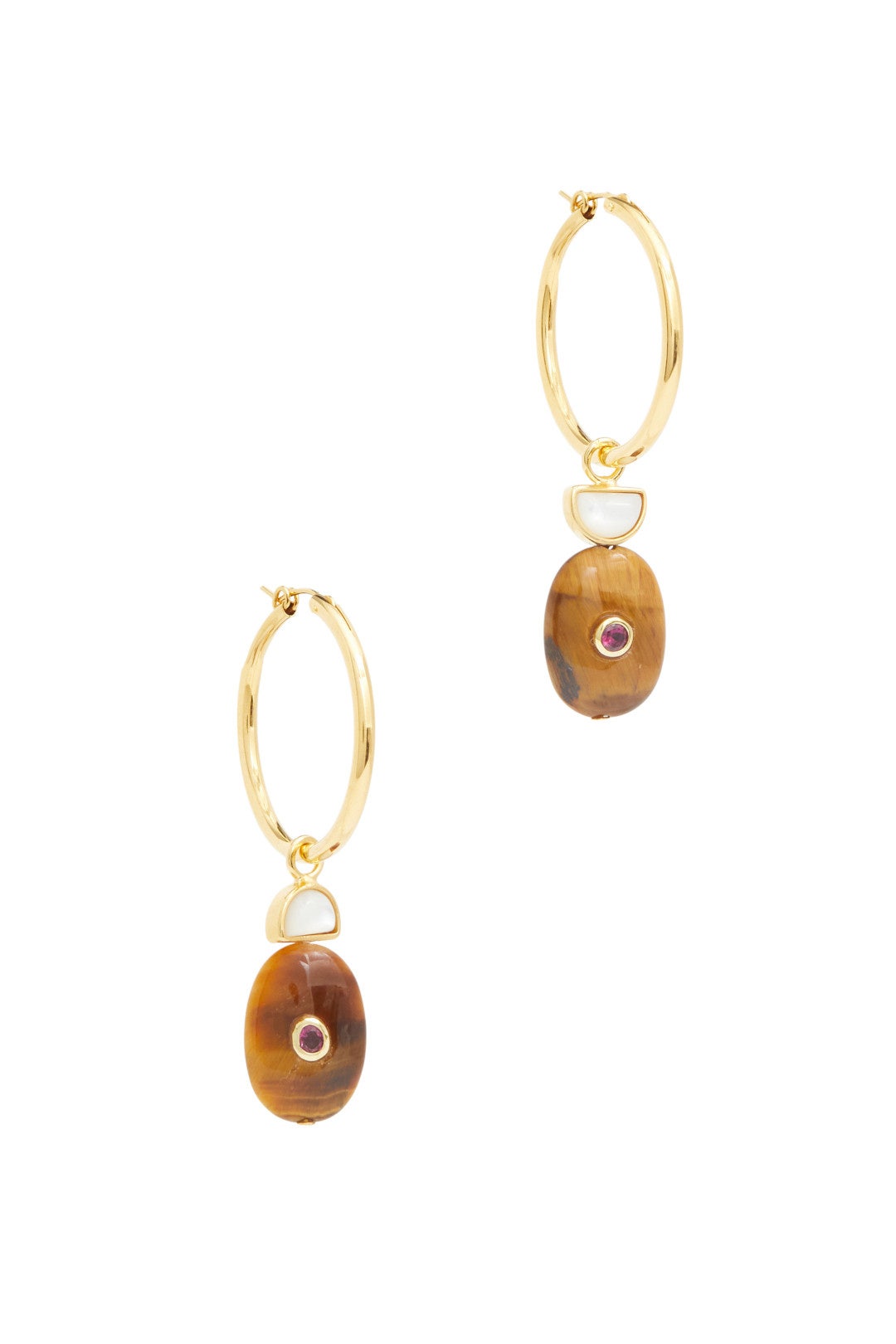 Chauvet Hoop Earrings by Lizzie Fortunato
