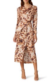 Tie Dye Bisso Dress by Nanushka