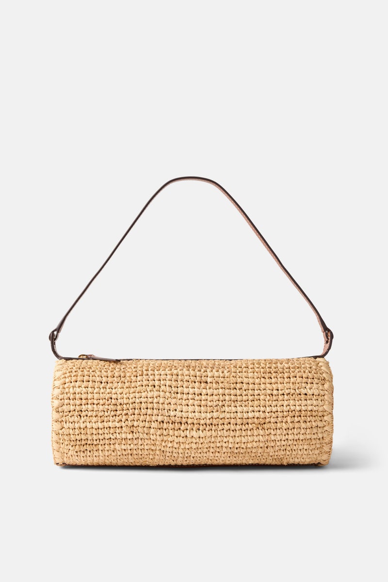 Mini Taru Raffia Bag by Staud Accessories - Photo 0
