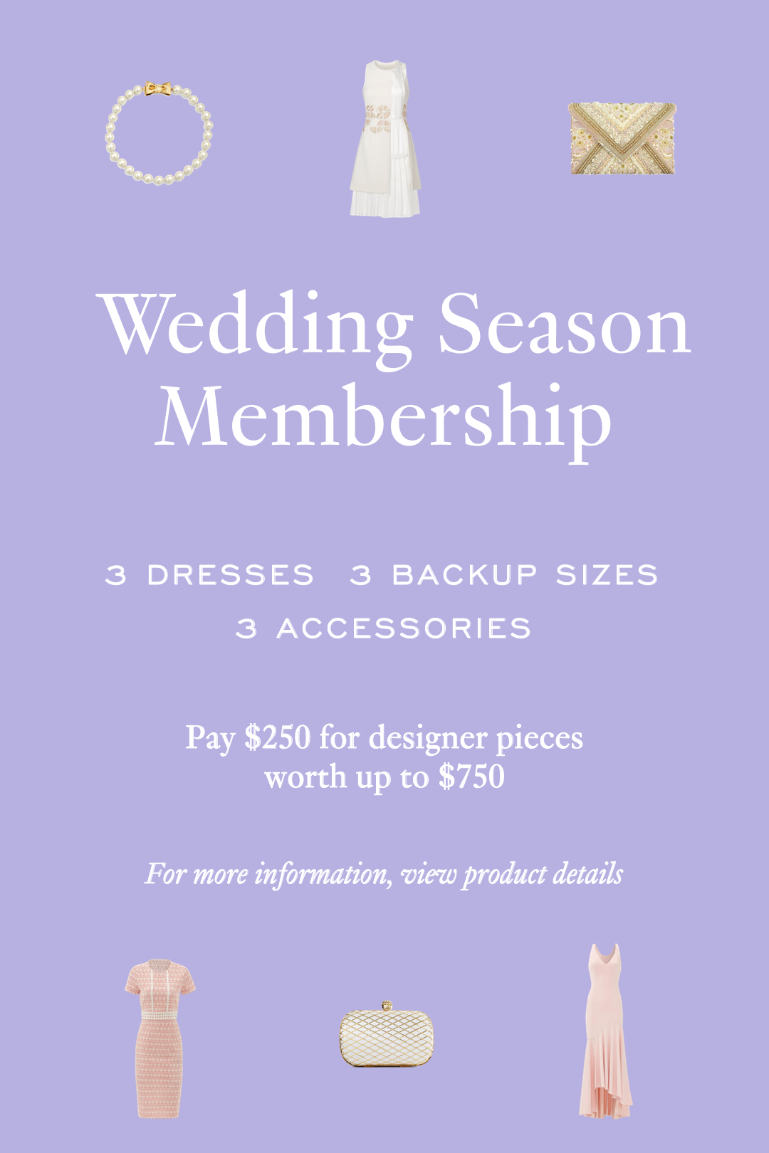 Wedding Season Membership by Rent the Runway for 250 Rent the Runway