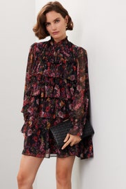 Floral Ruffle Dress by Adam Lippes x RTR