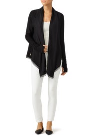Black Everyday Cardigan by ALALA